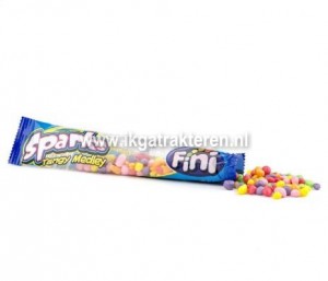 Snoep: Fini Sparks Sour Candy