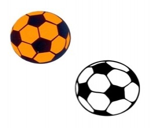 Sticker voetbal