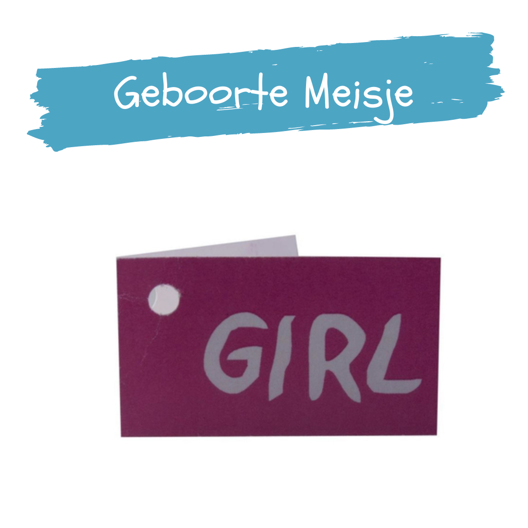 Geboorte Traktatie Zusje