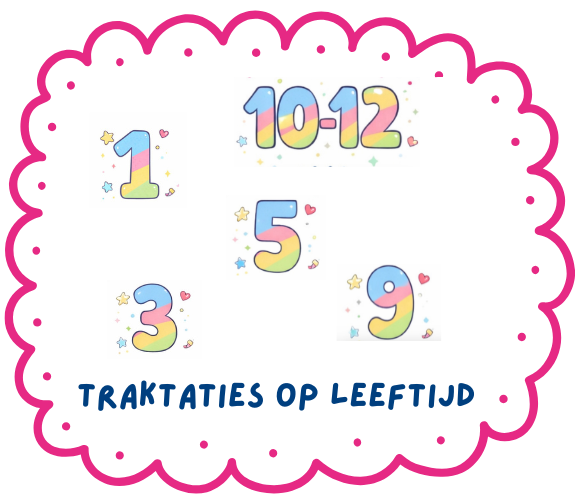 Uitdeelzakjes en traktatiezakjes