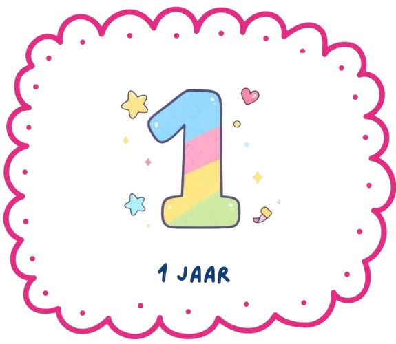 Traktatie 1 jaar