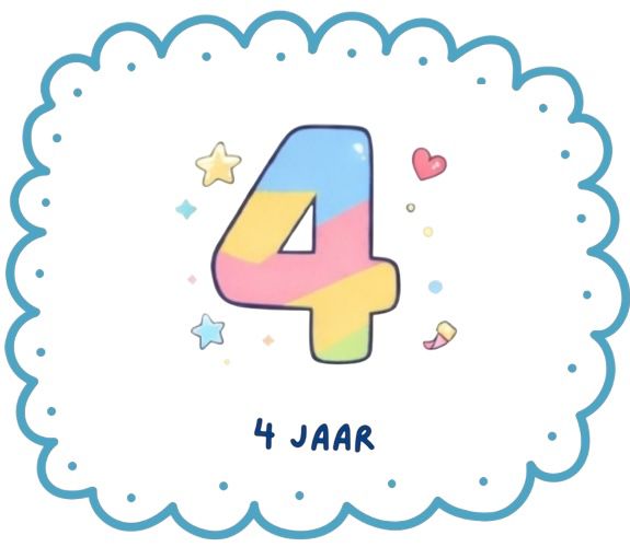 Traktatie 4 jaar