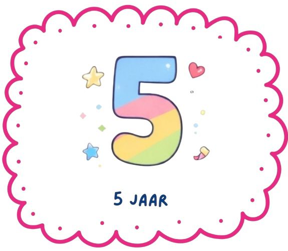 Traktatie 5 jaar