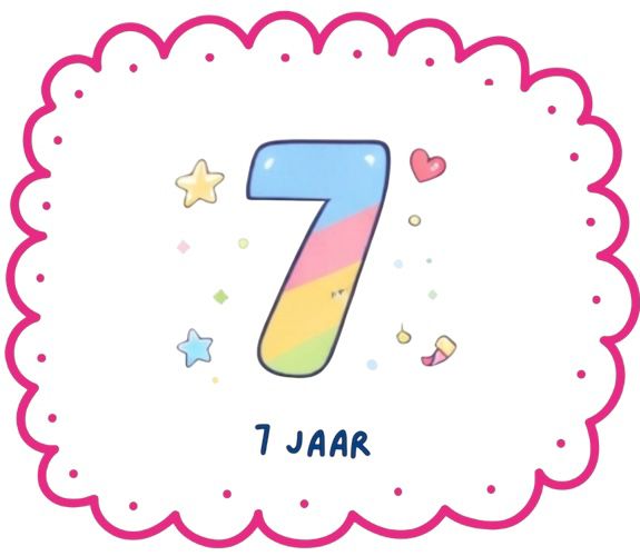 Traktatie 7 jaar