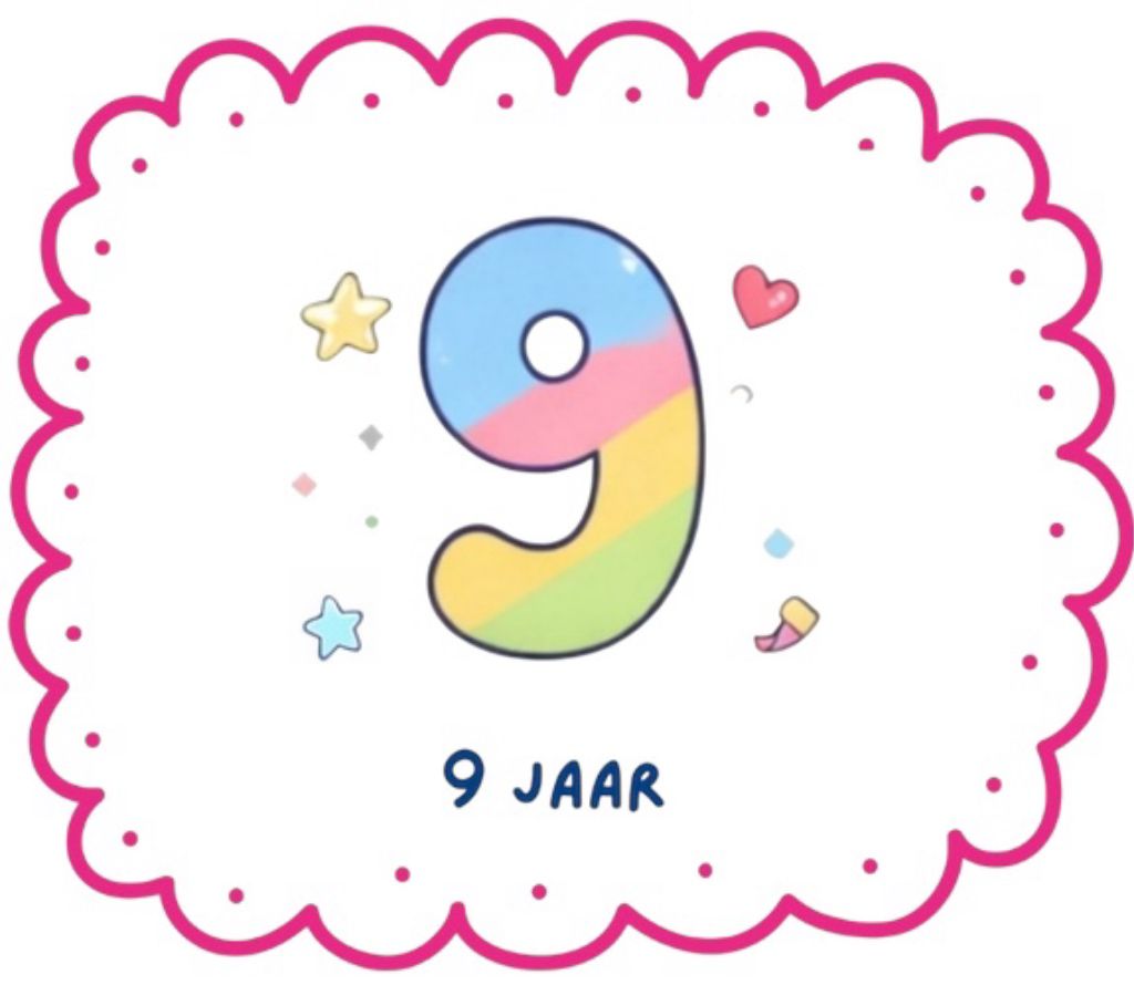 Traktatie 9 jaar