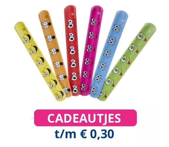 Uitdeelcadeautjes tot 30 cent, goedkope kleine traktaties