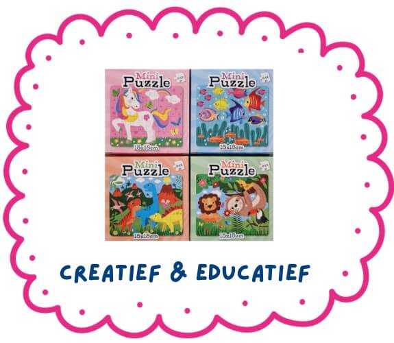 Uitdeelcadeautjes Creatief en Educatief