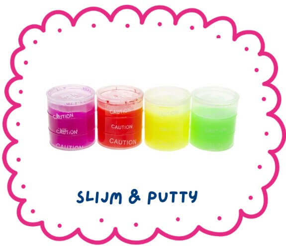 Uitdeelcadeautjes Slijm & Putty