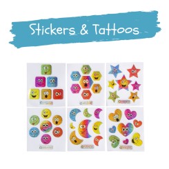 Uitdeelcadeautjes Stickers & Tattoos