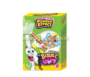 Snoep: Color Bubble Gum met Powder Effect