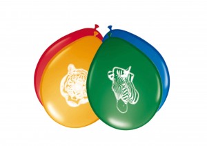 Ballon Safari 8 stuks