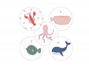 Sticker Ocean Life