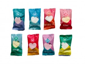 Snoep: verpakt Hartje (bedankt)