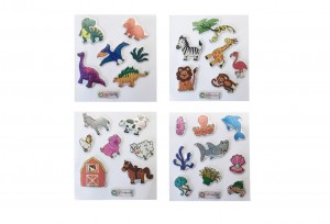 Stickers Dieren Holografisch