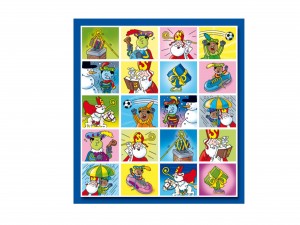 Stickervel Sinterklaas 