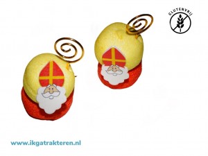 Sint Traktatie Snoeptaart (per gebakje)