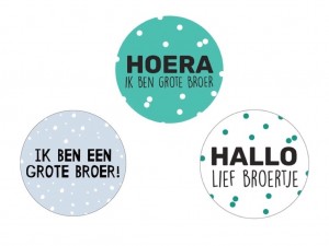 Sticker broertje 