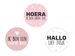 Sticker zusje