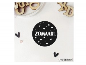 Sticker Zomaar