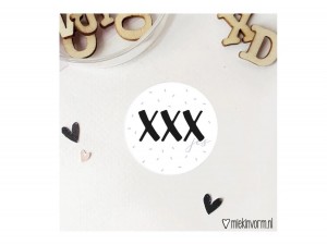 Sticker xxxjes