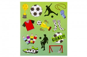 Stickervel Voetbal LG