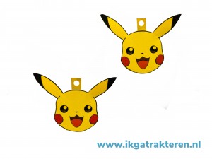 Pokemon Pikachu Kaartje