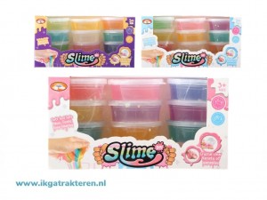 Slime / putty crystal 45 gram met glitter
