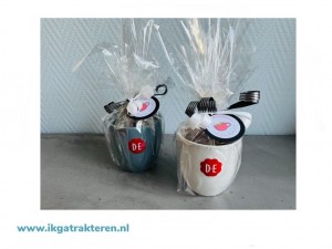   Gevulde Koffie Mok Douwe Egberts