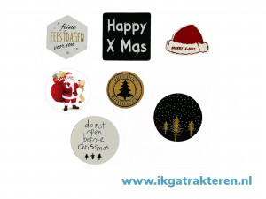 Sticker kerst