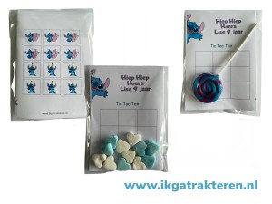 Stitch Traktatie Tic Tac Toe