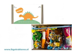 Cadeaubox Dino Feestje