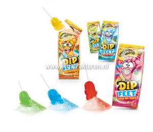 Snoep: Dip Lolly Voetje