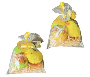 Gevuld Paasei met Snoep en Kuikentje
