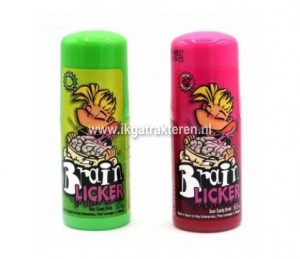 Snoep: Brain Licker Appel / Kers
