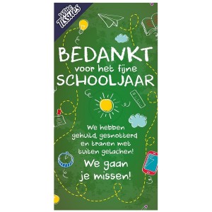  Tissuebox Schooljaar