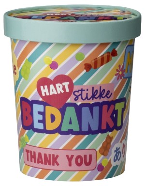   Candy Bucket Bedankt