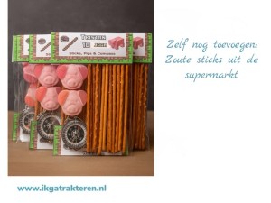 Minecraft Traktatie Sticks, Pigs & Compass
