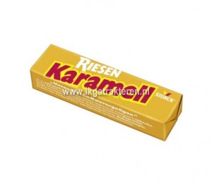Snoep: Karamel staafje 29 gram