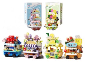 Bouwblokjes Vending Cart