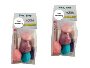 Snoepzakje in Stitch kleuren – personaliseer met eigen afbeelding