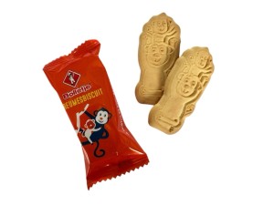 Dreumesbiscuit aapjes – 2 koekjes per verpakking | Vanaf 12 maanden