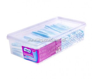 Snoep: Rayaditos Framboos 7 gram