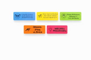 10 Stickers Gepersonaliseerd