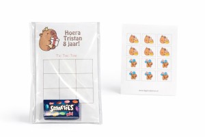 Capibara Traktatie Tic Tac Toe