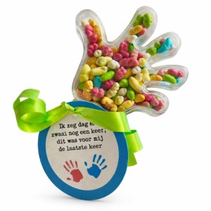 Hand Afscheidstraktatie Figuur