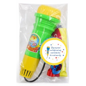 Microfoon Afscheidstraktatie