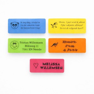 10 Stickers Gepersonaliseerd