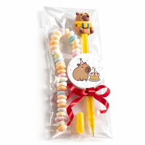 Capibara Traktatie Balpen met Snoepketting