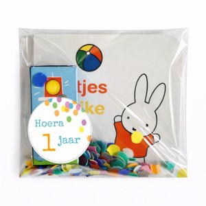 Traktatie 1 jaar Boekje