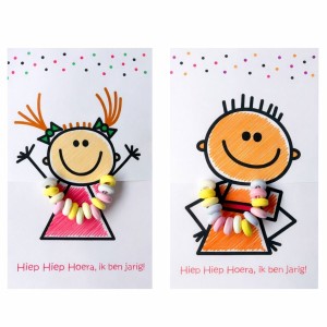 Ketting Traktatie Jongen / Meisje